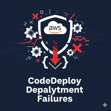 CodeDeploy deployment failures.