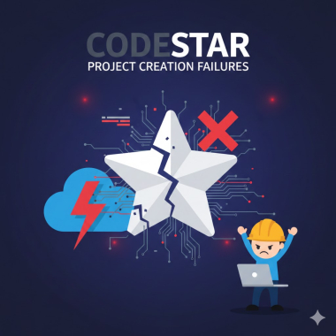 CodeStar project creation failures.