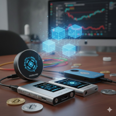 Cryptocurrency wallets.