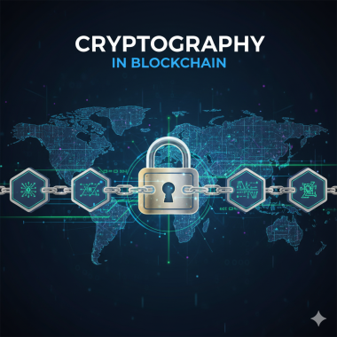 Cryptography in blockchain.