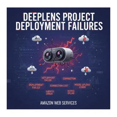 DeepLens project deployment failures.