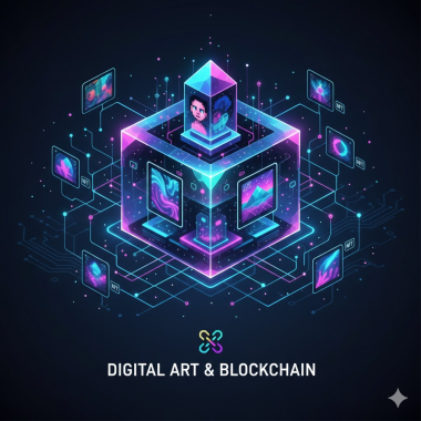 Digital art and blockchain.