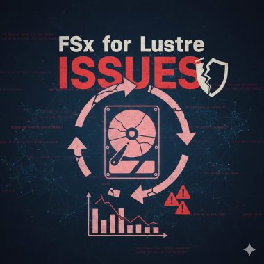 FSx for Lustre file system issues.
