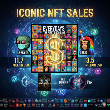 Famous NFT sales.
