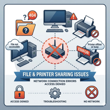 File and Printer sharing issues.