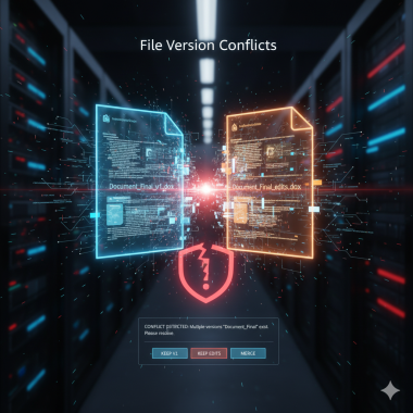 File version conflicts
