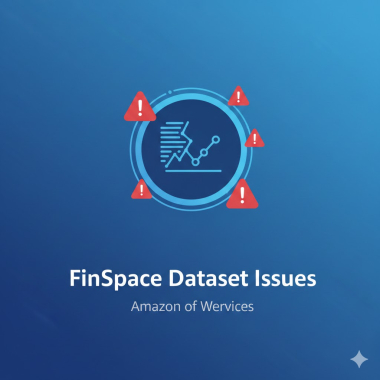 FinSpace dataset issues.