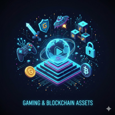 Gaming and blockchain assets.
