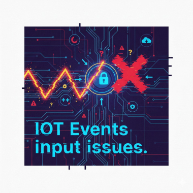IoT Events input issues.