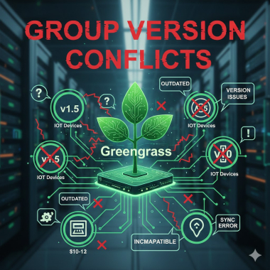 IoT Greengrass group version issues.