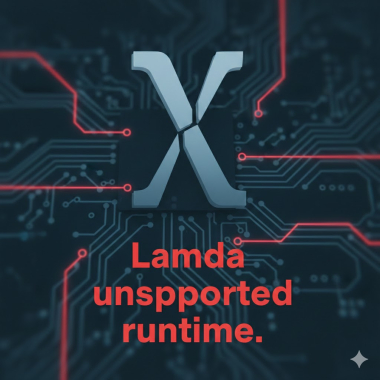 Lambda unsupported runtime.