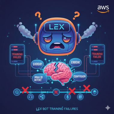 Lex bot training failures.