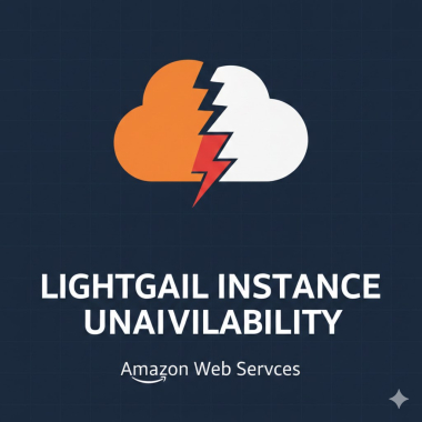 Lightsail instance unavailability.