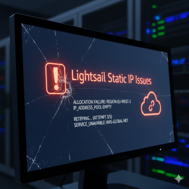 Lightsail static IP issues.