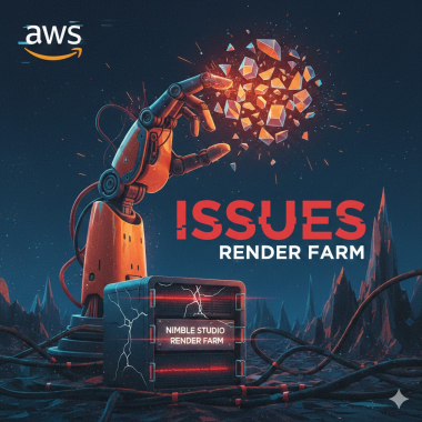 Nimble Studio render farm issues.