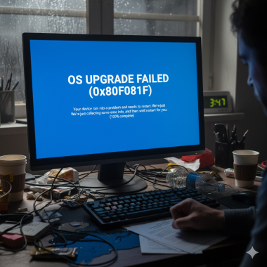 OS patch or upgrade failures