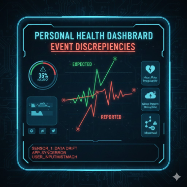 Personal Health Dashboard event discrepancies.