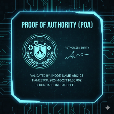Proof of Authority (PoA).