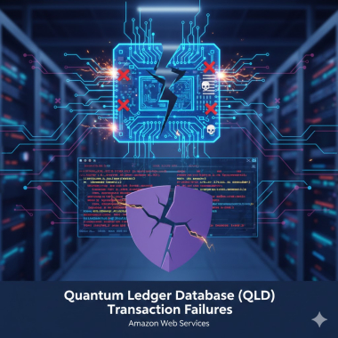 Quantum Ledger Database (QLDB) transaction failures.
