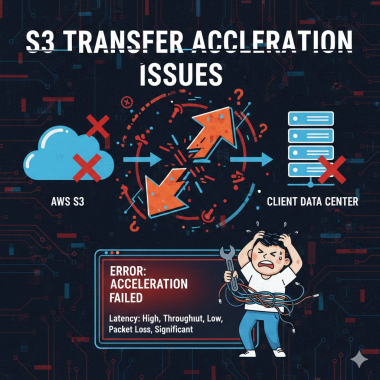 S3 Transfer Acceleration issues.