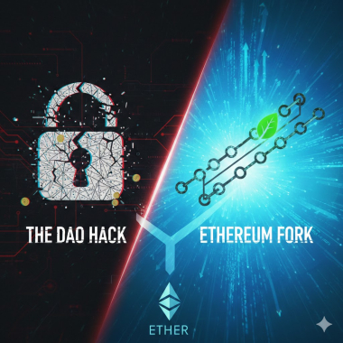 The DAO hack and fork.