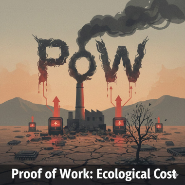 The environmental impact of PoW.