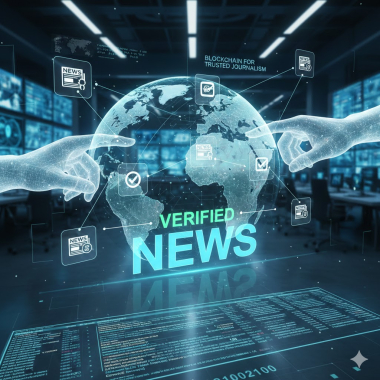 The role of blockchain in verifiable news.