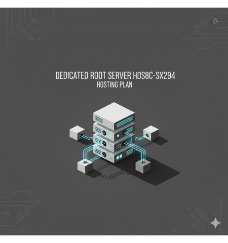 High-Performance Dedicated Root Server HDS8C-SX294 With SX294 Processor, Enterprise-Grade Hardware For Demanding Workloads And Scalable Hosting Solutions.