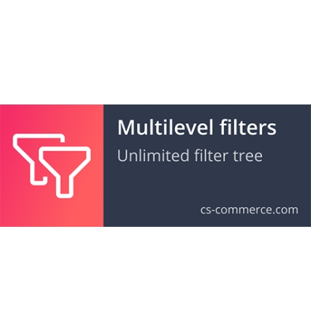 Multilevel filters add-on for CS-Cart