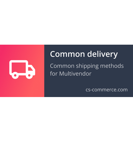 Common shipping methods for Multivendor