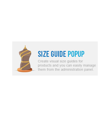 Size Guide Popup