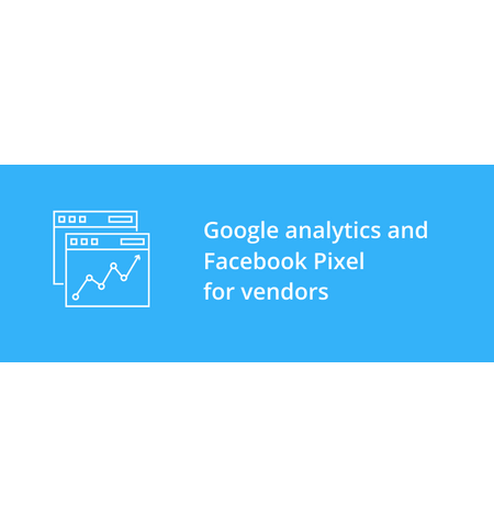 Google Analytics and Facebook pixel for vendors
