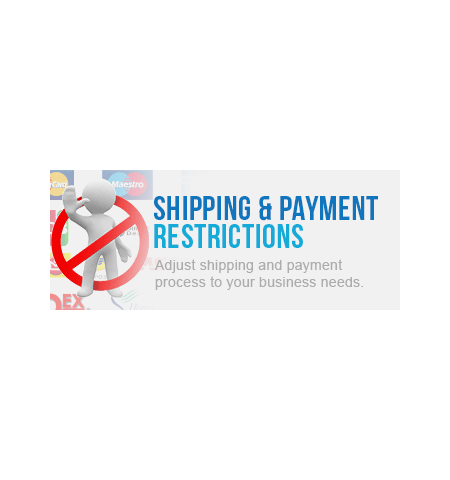 Shipping And Payment Restrictions
