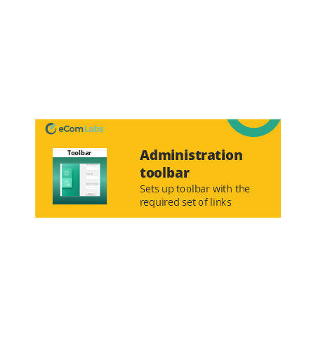 Administration Toolbar