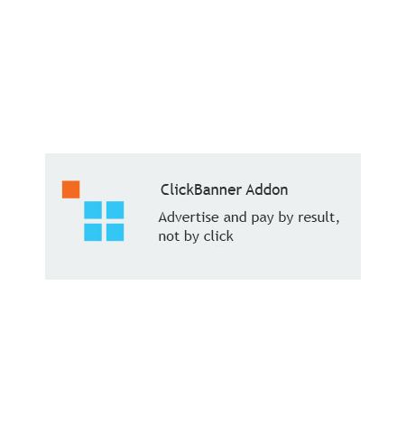 ClickBanner Addon (Affiliate Marketing)