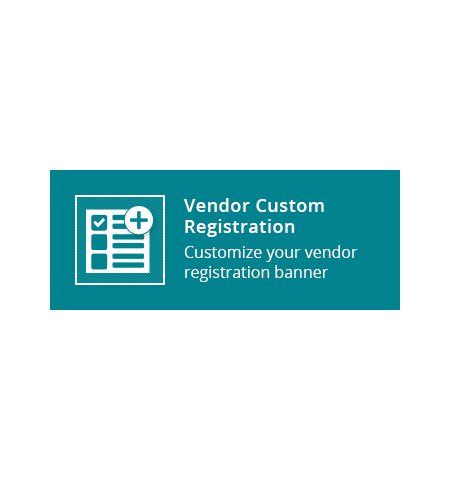 Vendor Custom Registration