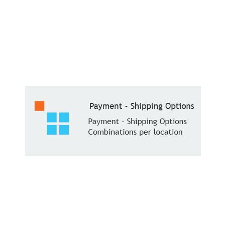 Payment - Shipping Options Combinations