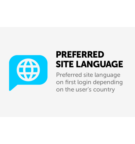 Модуль - Предпочитаемый язык сайта при первом входе