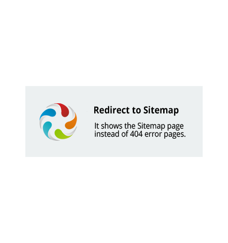Redirect to Sitemap