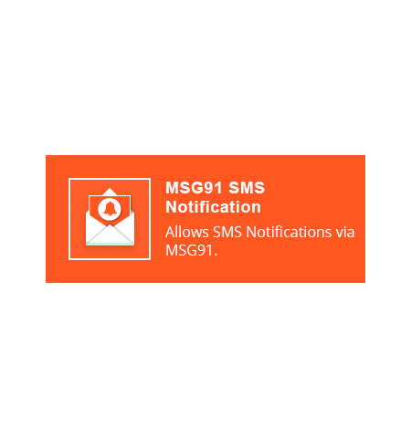 MSG91 SMS Notification