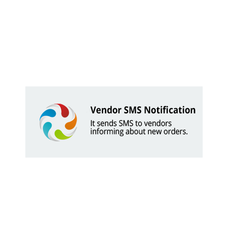 Vendor sms notification