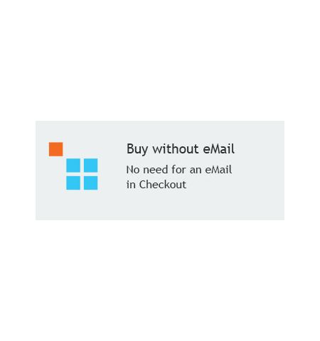 Buy without e-Mail