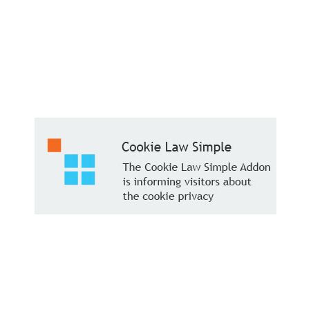 Cookie Law Responsive & Multilanguage Simple