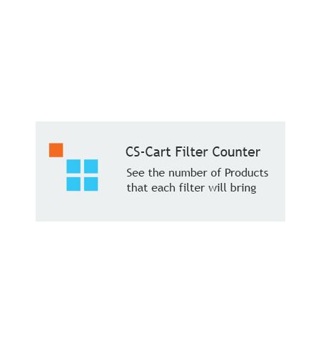 CS-Cart Filter Counter