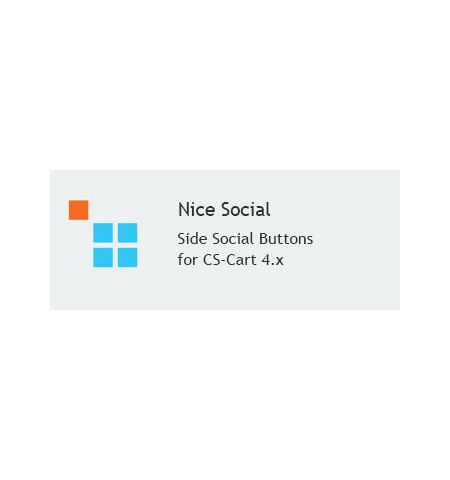 Nice Social Buttons for CS-Cart 4.x