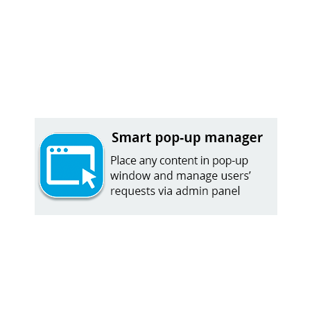 Smart pop-up manager