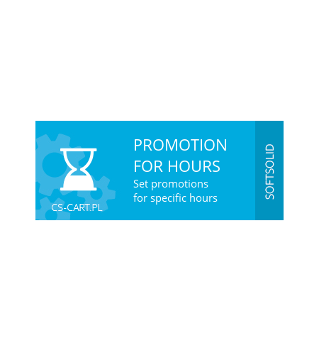 Setting promotions in hour ranges