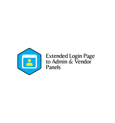 Extended Login Page for Admin & Vendor Panels