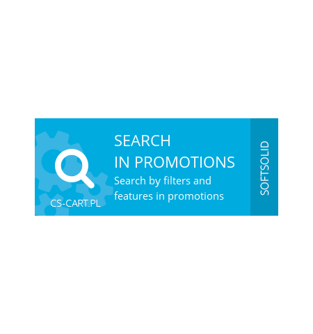 Search by filters and features in promotions