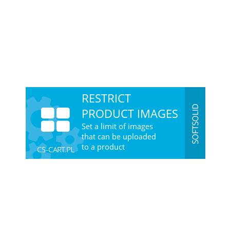 Restrict amount of product images